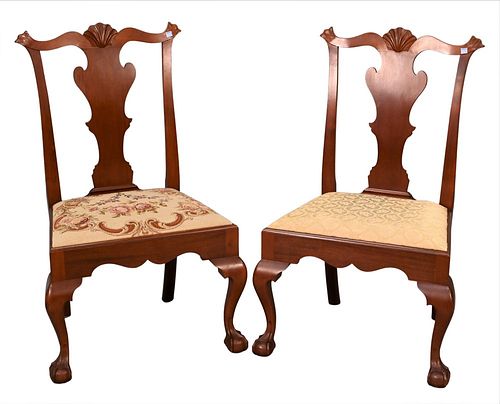 PAIR OF MARGOLIS CHIPPENDALE STYLE