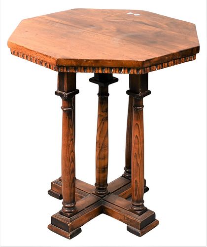 CONTINENTAL STYLE WALNUT TABLE,