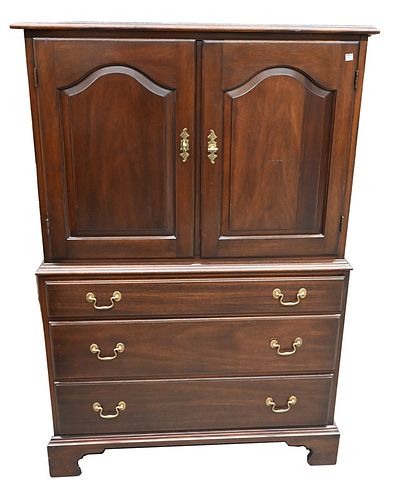 HENKEL HARRIS MAHOGANY TALL CHEST,