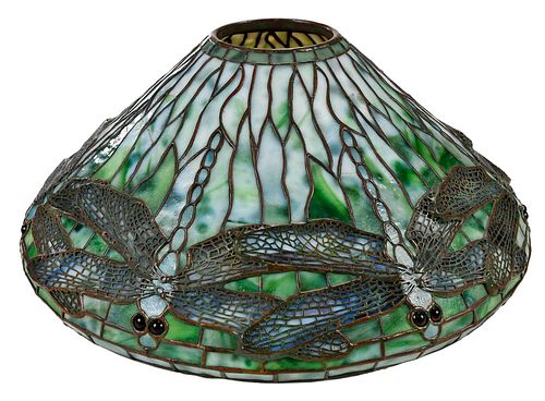 TIFFANY STUDIOS LEADED GLASS "DRAGON