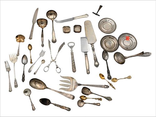 STERLING SILVER FLATWARE AND EXCETRA,