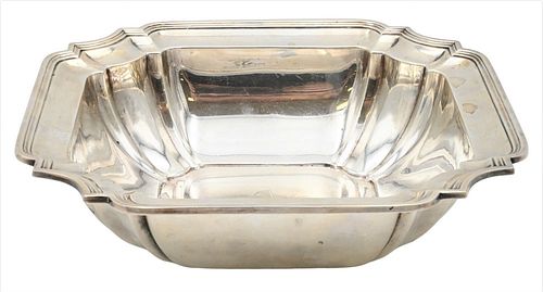 STERLING SILVER SQUARE BOWL DIAMETER 377878