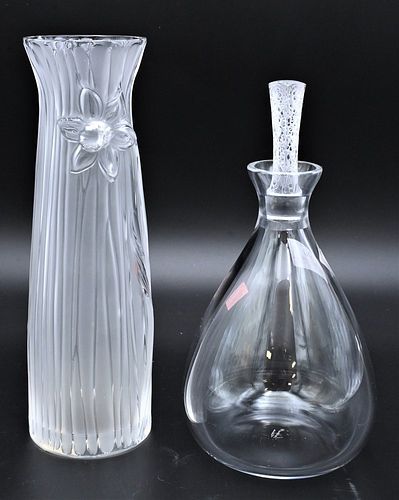TWO LALIQUE PIECES TO INCLUDE 3778fb