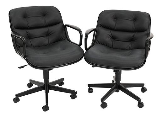 PAIR OF POLLACK FOR KNOLL OFFICE
