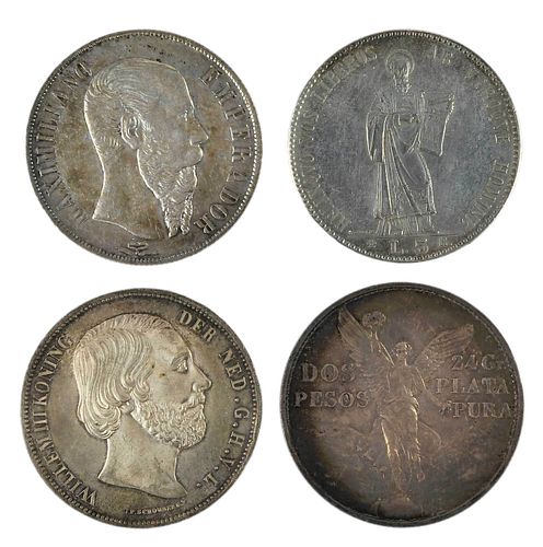 GROUP OF FOUR WORLD CROWNS1866