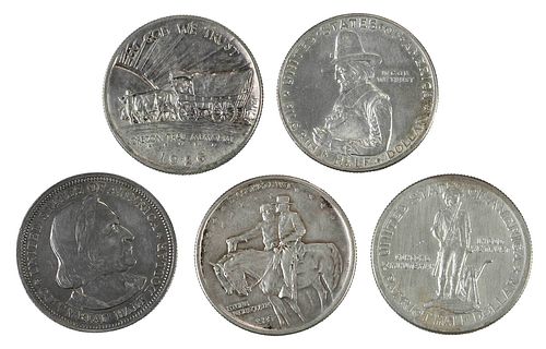 GROUP OF FIVE CLASSIC COMMEMORATIVE 377905