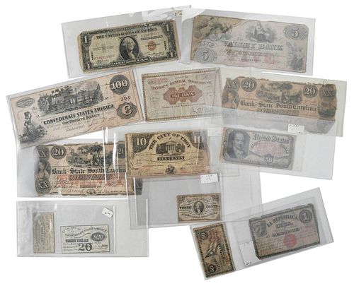 GROUP OF ASSORTED VINTAGE BANK
