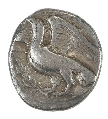 BRUTTIUM: CROTON350-300 BC silver stater,