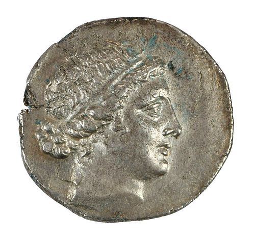 AEOLIS CYME155 145 BC silver tetradrachm  37792e