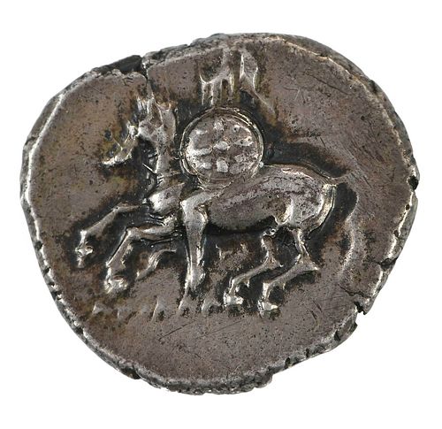 CALABRIA TARENTUM280 272 BC silver 37793b