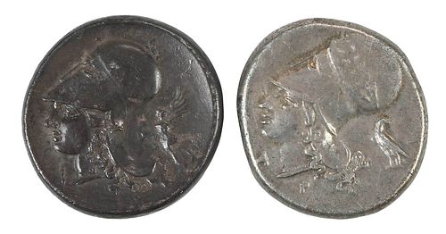 TWO COINS, CORINTHIA: CORINTH4th