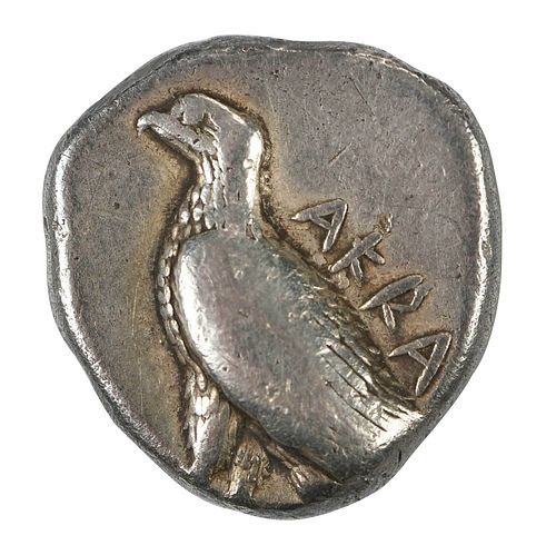 SICILY: ACRAGAS500-470 BC silver didrachm,