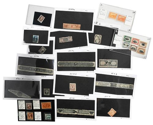 LARGE STAMP COLLECTION MANY REVENUE 377970