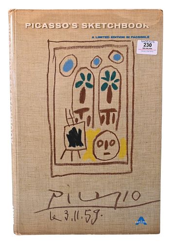 PICASSO S SKETCHBOOK LIMITED EDITION 3779c0