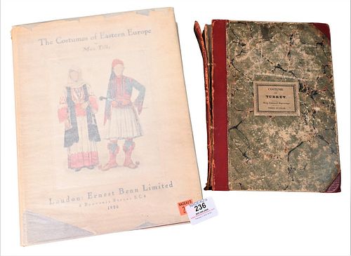 TWO COSTUME BOOKS, TO INCLUDE COSTUMES