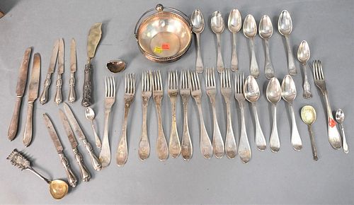 SWEDISH SILVER FLATWARE PARTIAL