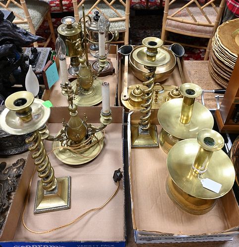 ASSORTED BRASS GROUPING TO INCLUDE 377a61