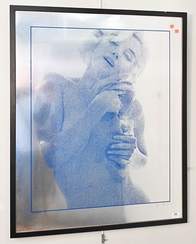 BERT STERN MARILYN MONROE BLUE 377ac4