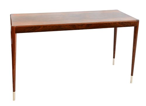 CUSTOM ROSEWOOD HALL TABLE, SET