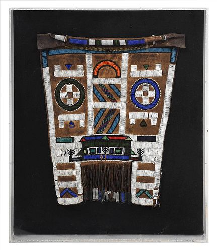 AFRICAN BEADED PANEL20th century  377b5e