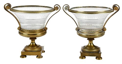 PAIR OF NEOCLASSICAL BRONZE AND 377b5f