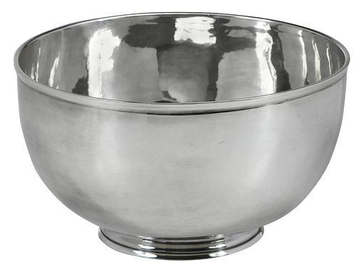 GEORGE II IRISH SILVER BOWLDublin  377bbc