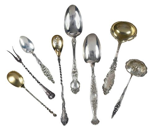 30 PIECES STERLING FLATWAREAmerican  377c41