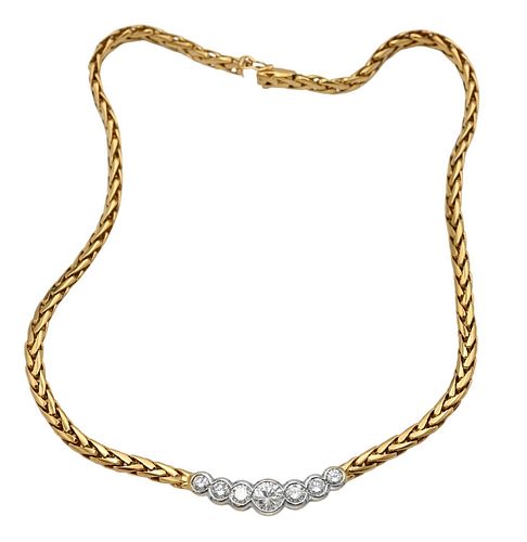 18 KARAT YELLOW GOLD NECKLACE  377c83