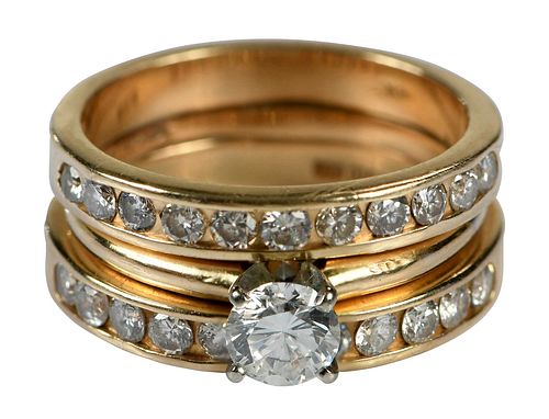 14KT DIAMOND RING SETengagement 377c98