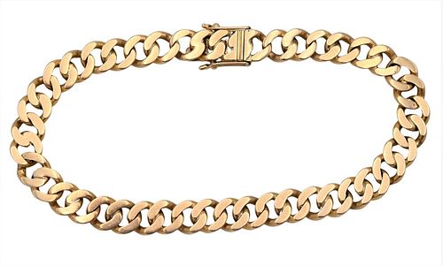 BOUDIN 18 KARAT YELLOW GOLD BRACELET  377cca