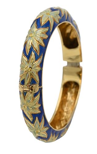 18 KARAT GOLD BANGLE BRACELET  377ccd