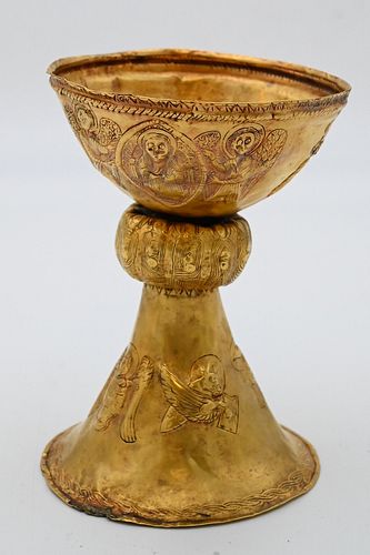 ITALIAN GOLD CHALICE CIRCA 1880 377d97