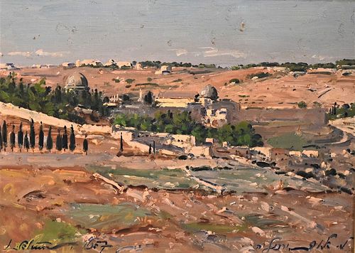 LUDWIG BLUM (1891 - 1971), JERUSALEM