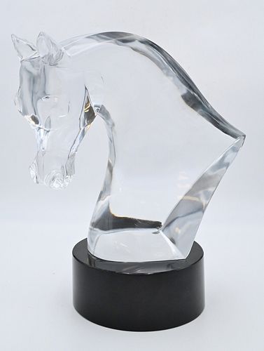 LALIQUE CRISTAL TETE DE CHEVAL  377e4b