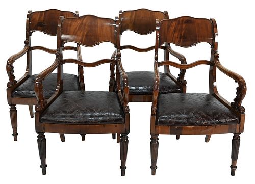 GEORGE IV SET OF FOUR MAHOGANY 377e68