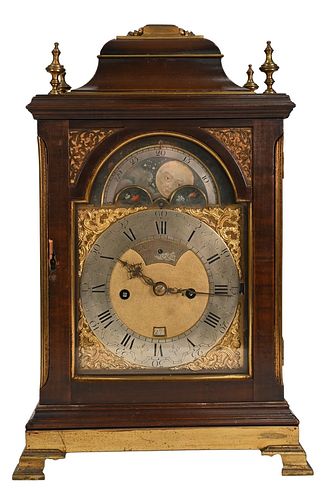 DUTCH WALNUT REPEATING ALARM CHIME 377e86