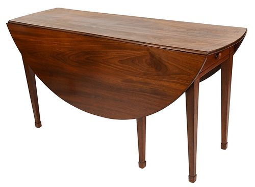 IRISH MAHOGANY WAKE TABLE, HAVING