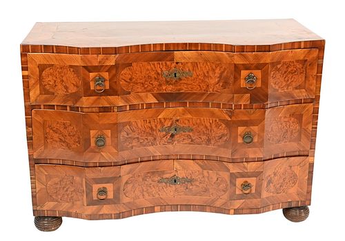 GERMAN BAROQUE WALNUT VENEERED 377ef8