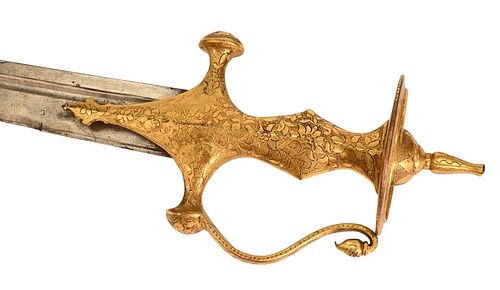 MUGHAL INDIAN TULWAR SWORD HAVING 377f0d