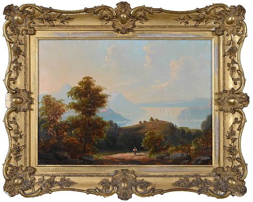 CONTINENTAL SCHOOL LANDSCAPE PAINTING19th 20th 377f62
