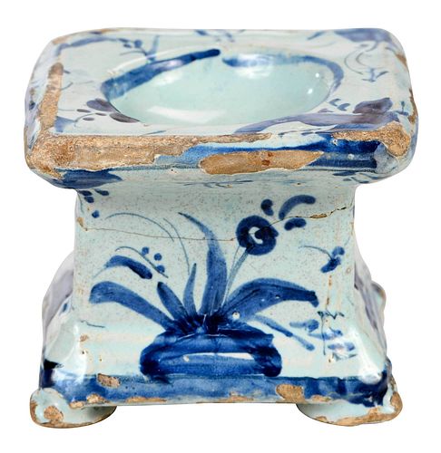 BLUE AND WHITE DUTCH DELFT SALT 377f7d