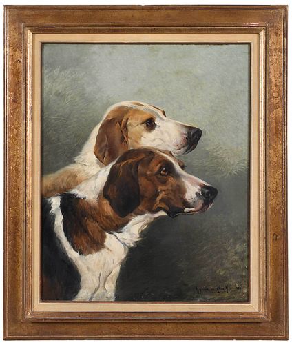 MYRIEM DE CHONSKI DOG PORTRAIT 19th 20th 377f8d