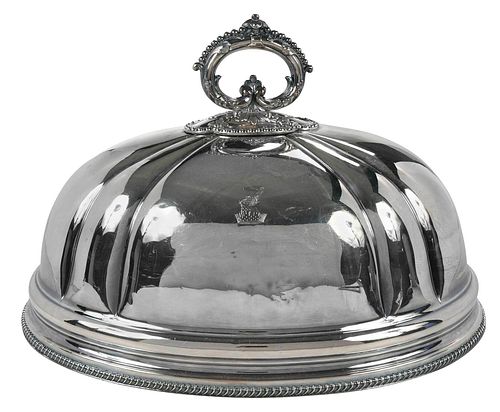 OLD SHEFFIELD PLATE DOMED ENTREE