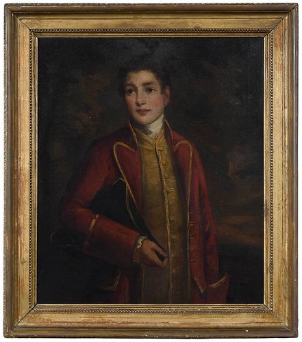 BRITISH SCHOOL PORTRAIT OF MAN 377fae