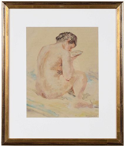 A HENRY NORDHAUSEN American 1901 1993 Nude  377ff8