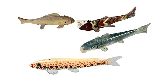 GROUP OF FIVE FRESHWATER FISHING 378017