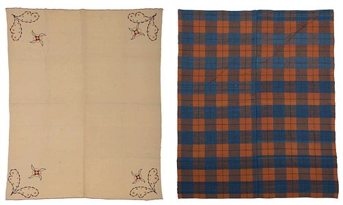 TWO AMERICAN BLANKETS19th century  378050