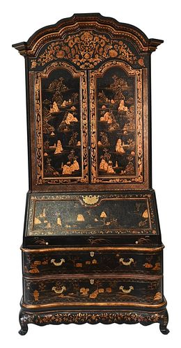 CHINOISERIE DECORATED SECRETARY 378082