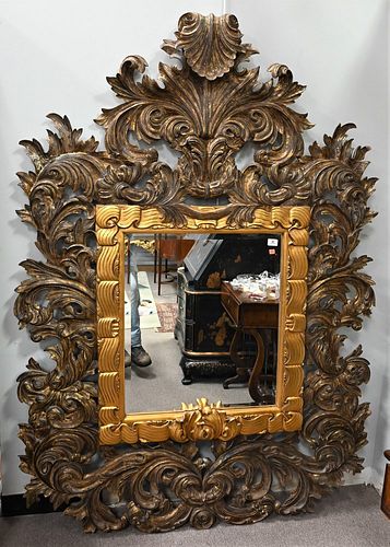 BAROQUE STYLE GOLD MIRROR HEIGHT 37808f