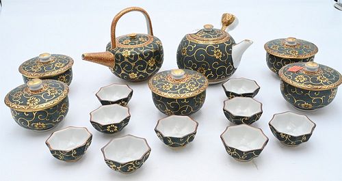 16 PIECE JAPANESE PORCELAIN TEA 3780ba